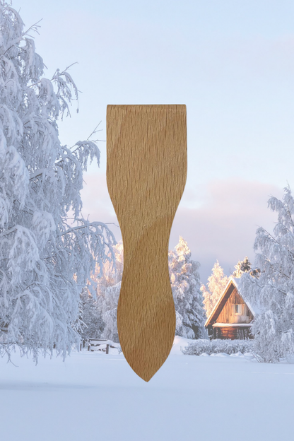 Spatules à raclette gravées
