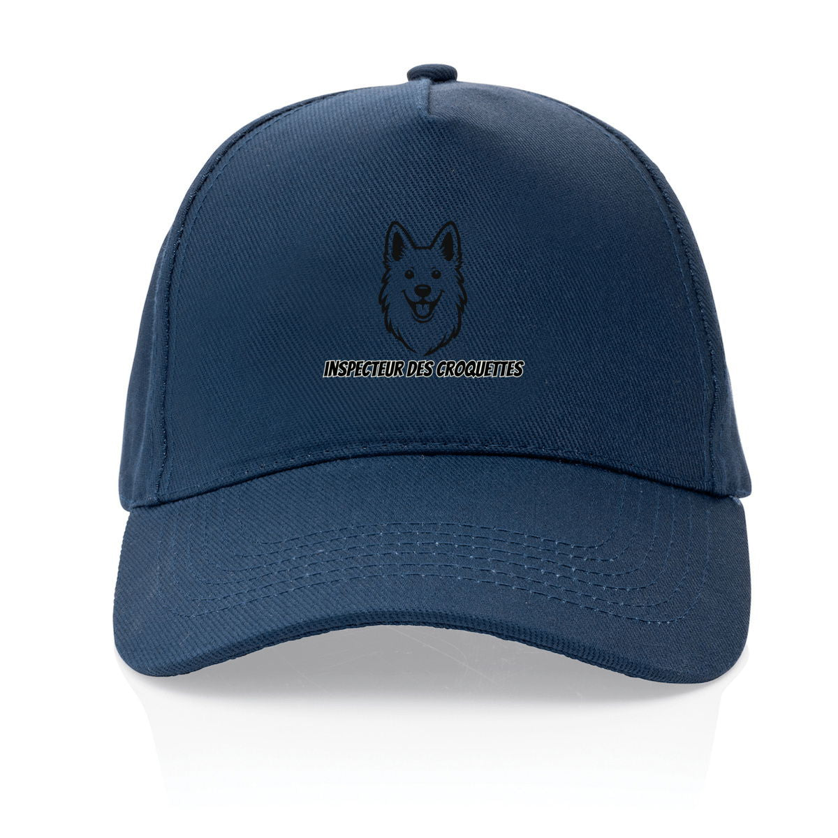 Casquette berger inspecteur des croquettes - face_2